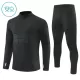 Real Madrid Sweat d'Entraînement Enfant 2026-27 Quart-Zip Noire Real Madrid Sweat d'Entraînement Enfant 2026-27 Quart-Zip Noire