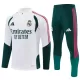 Real Madrid Sweat d'Entraînement Homme 2026-27 Quart-Zip Blanche Real Madrid Sweat d'Entraînement Homme 2026-27 Quart-Zip Blanche