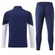 Real Madrid Sweat d'Entraînement Homme 2026-27 Quart-Zip Bleue
