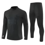 Real Madrid Sweat d'Entraînement Homme 2026-27 Quart-Zip Noire