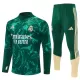 Real Madrid Sweat d'Entraînement Homme 2026-27 Quart-Zip Verte Real Madrid Sweat d'Entraînement Homme 2026-27 Quart-Zip Verte