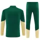 Real Madrid Sweat d'Entraînement Homme 2026-27 Quart-Zip Verte