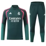 Real Madrid Sweat d'Entraînement Homme 2026-27 Quart-Zip Verte