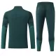 Real Madrid Sweat d'Entraînement Homme 2026-27 Quart-Zip Verte