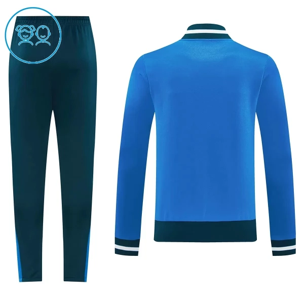SSC Naples Ensemble Vestes d'Entraînement Enfant 2026-27 Bleue
