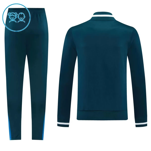 SSC Naples Ensemble Vestes d'Entraînement Enfant 2026-27 Navy