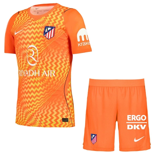 Maillot Gardien Atlético Madrid Enfant 2026-27 Orange Maillot Gardien Atlético Madrid Enfant 2026-27 Orange