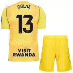 Maillot Gardien Atlético Madrid Oblak 13 Enfant 2026-27 Jaune