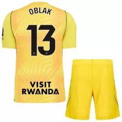Maillot Gardien Atlético Madrid Oblak 13 Enfant 2026-27 Jaune Maillot Gardien Atlético Madrid Oblak 13 Enfant 2026-27 Jaune