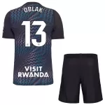 Maillot Gardien Atlético Madrid Oblak 13 Enfant 2026-27 Noire