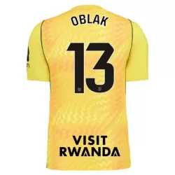 Maillot Gardien Atlético Madrid Oblak 13 Homme 2026-27 Jaune Maillot Gardien Atlético Madrid Oblak 13 Homme 2026-27 Jaune