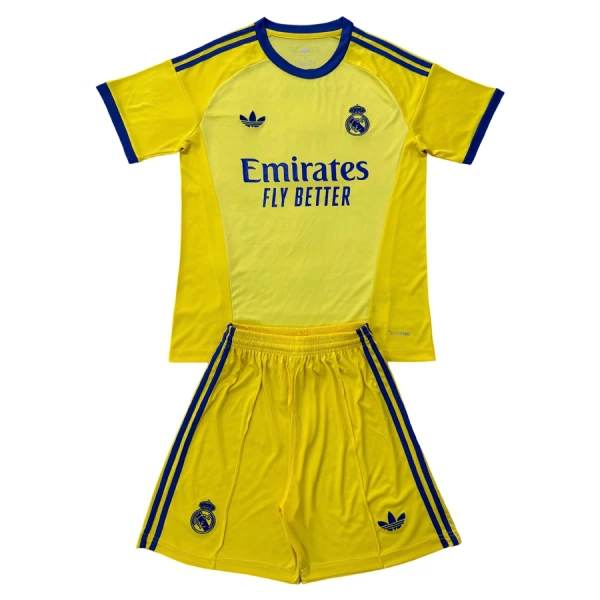 Maillot Gardien Real Madrid Enfant 2026-27 Jaune Maillot Gardien Real Madrid Enfant 2026-27 Jaune