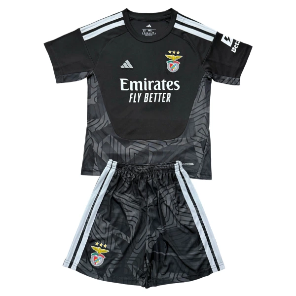 Maillot Gardien Benfica Lisbonne Enfant 2026-27 Noire Maillot Gardien Benfica Lisbonne Enfant 2026-27 Noire