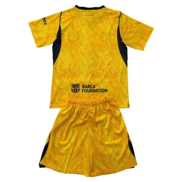 Maillot Gardien FC Barcelone Enfant Extérieur 2026-27 Jaune