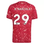 Maillot Liverpool B. Barcola 29 Homme Domicile 2026-27