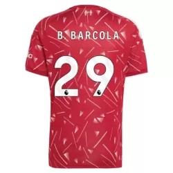 Maillot Liverpool B. Barcola 29 Homme Domicile 2026-27 Maillot Liverpool B. Barcola 29 Homme Domicile 2026-27