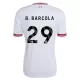 Maillot Liverpool B. Barcola 29 Homme Extérieur 2026-27