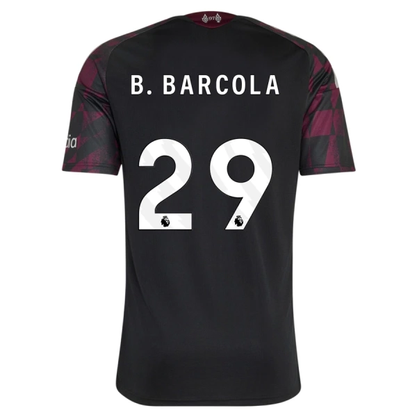 Maillot Liverpool B. Barcola 29 Homme Third 2026-27 Maillot Liverpool B. Barcola 29 Homme Third 2026-27