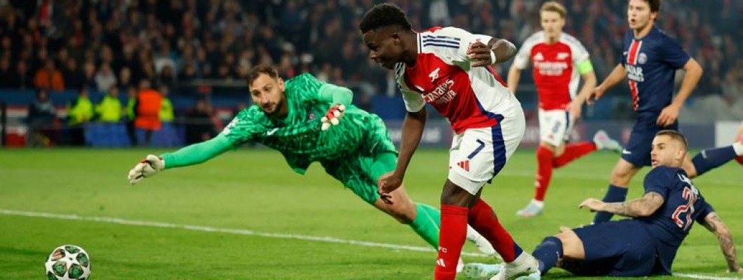 Arsenal a également été éliminé de la finale de la Ligue des champions par le Paris Saint-Germain Arsenal a également été éliminé de la finale de la Ligue des champions par le Paris Saint-Germain