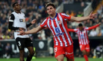 Bonne ambiance entre les joueurs de l'Atlético de Madrid