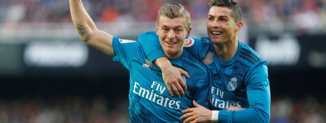 CRISTIANO RONALDO a eu l'honneur d'avoir joué avec Toni Kroos CRISTIANO RONALDO a eu l'honneur d'avoir joué avec Toni Kroos