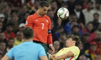 CRISTIANO RONALDO a pleuré la victoire cette fois-ci