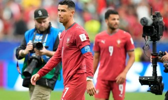 Cristiano Ronaldo a tenté trois tirs au but lors du match d'ouverture de la Coupe du Monde