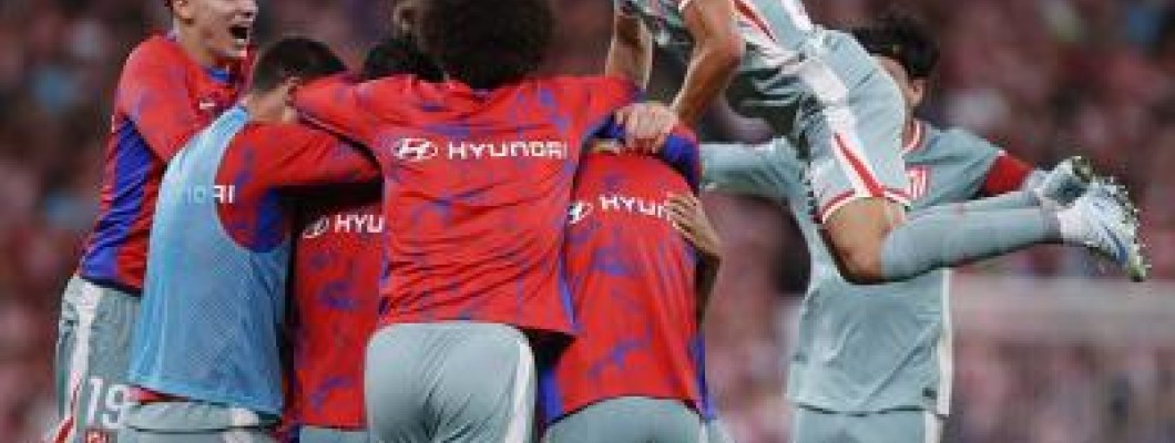 Diego Simeone et son fils se retrouvent sur le terrain 20 ans plus tard Diego Simeone et son fils se retrouvent sur le terrain 20 ans plus tard