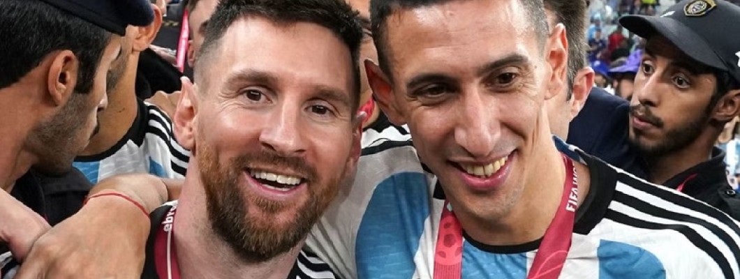 Il existe une sorte d'amitié qui s'appelle Lionel Messi et Ángel Di María Il existe une sorte d'amitié qui s'appelle Lionel Messi et Ángel Di María