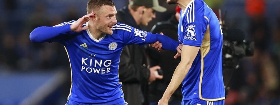 Jamie Vardy est un héros dans le cœur des fans de Leicester City Jamie Vardy est un héros dans le cœur des fans de Leicester City