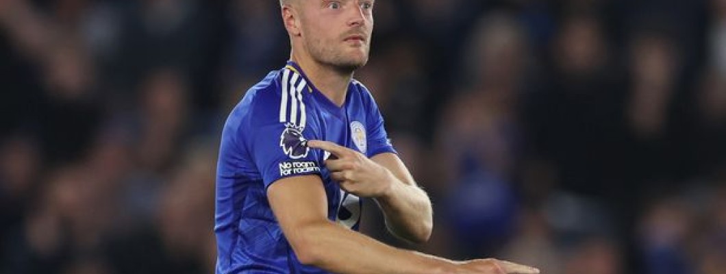 Jamie Vardy marque un nouveau but en Premier League Jamie Vardy marque un nouveau but en Premier League