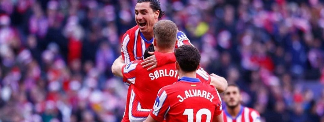 L'Atlético de Madrid a dominé le classement de la Liga pour la première fois cette saison L'Atlético de Madrid a dominé le classement de la Liga pour la première fois cette saison