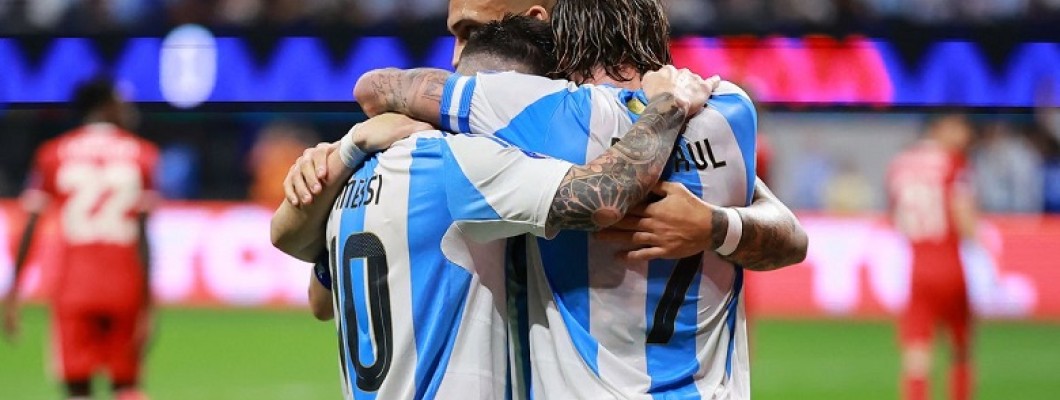 Lautaro Martínez a marqué lors du premier match de la Coupe de l'America Lautaro Martínez a marqué lors du premier match de la Coupe de l'America
