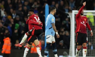 Pep Guardiola a été réconforté par le jeune joueur de Manchester United Amad Diallo