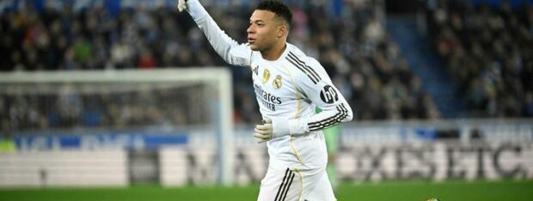 Seul Kylian Mbappé semble capable de marquer pour le Real Madrid Seul Kylian Mbappé semble capable de marquer pour le Real Madrid