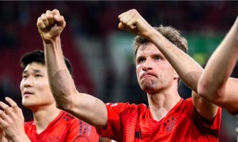 Thomas Müller n'a pas non plus réussi à atteindre l'objectif d'un homme, une équipe